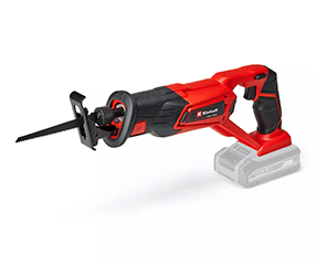 Foto de una sierra sable inalámbrica.